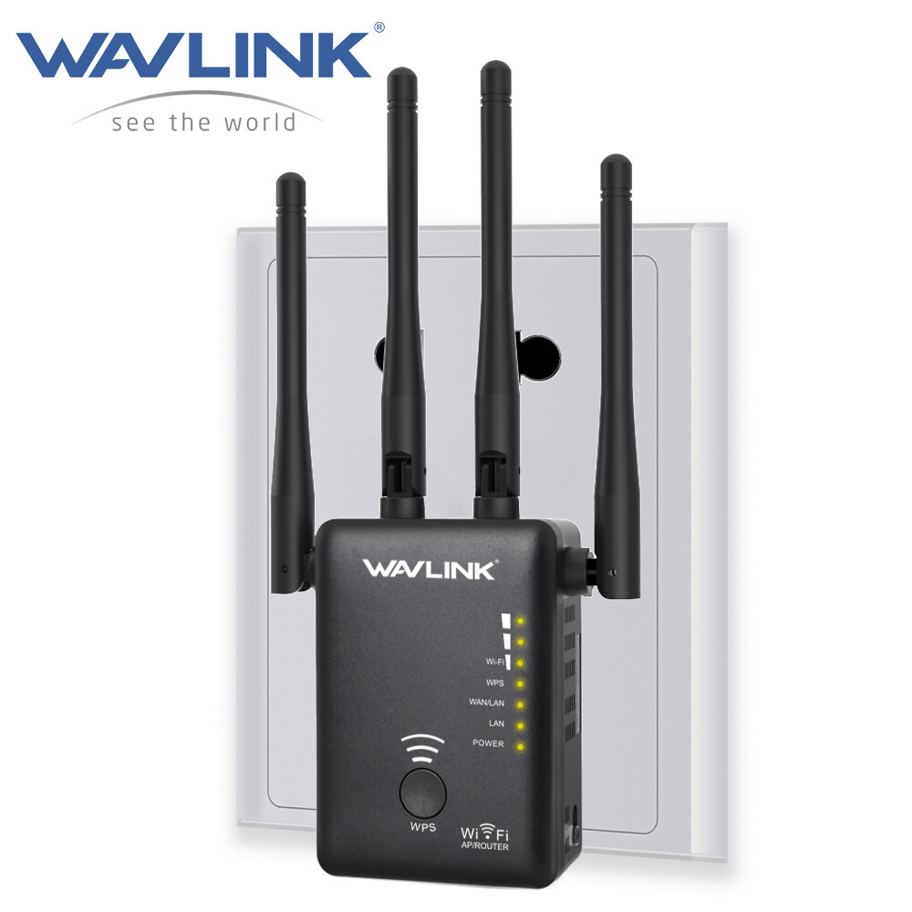 Wavlink AC1200 Dual Band Wireless Extender WIFI Repeater Router Beamforming WPS