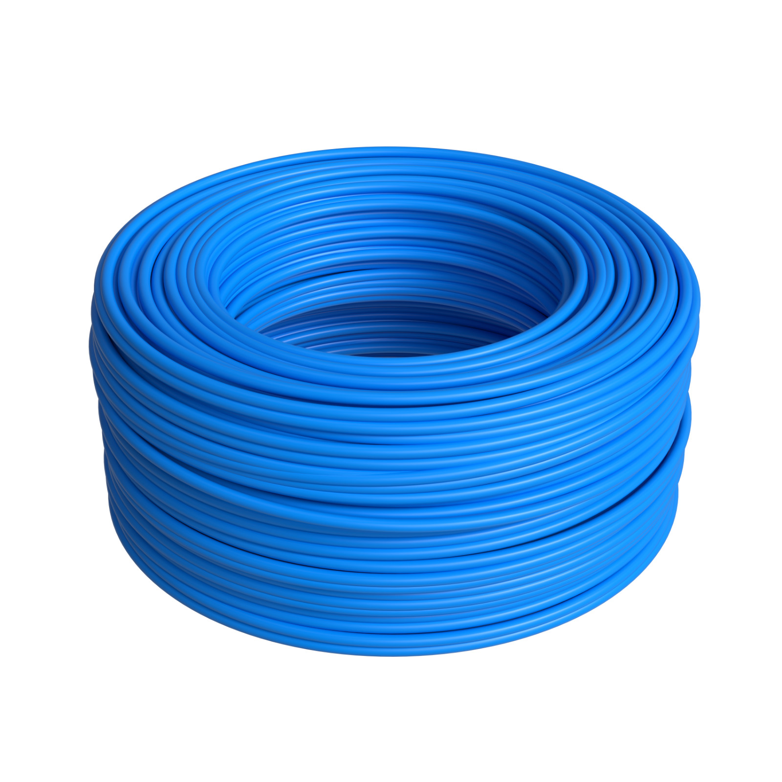 1000FT CAT6 Plenum UTP Ethernet Cable CMP 23AWG 550MHz Solid Bulk Wire Blue