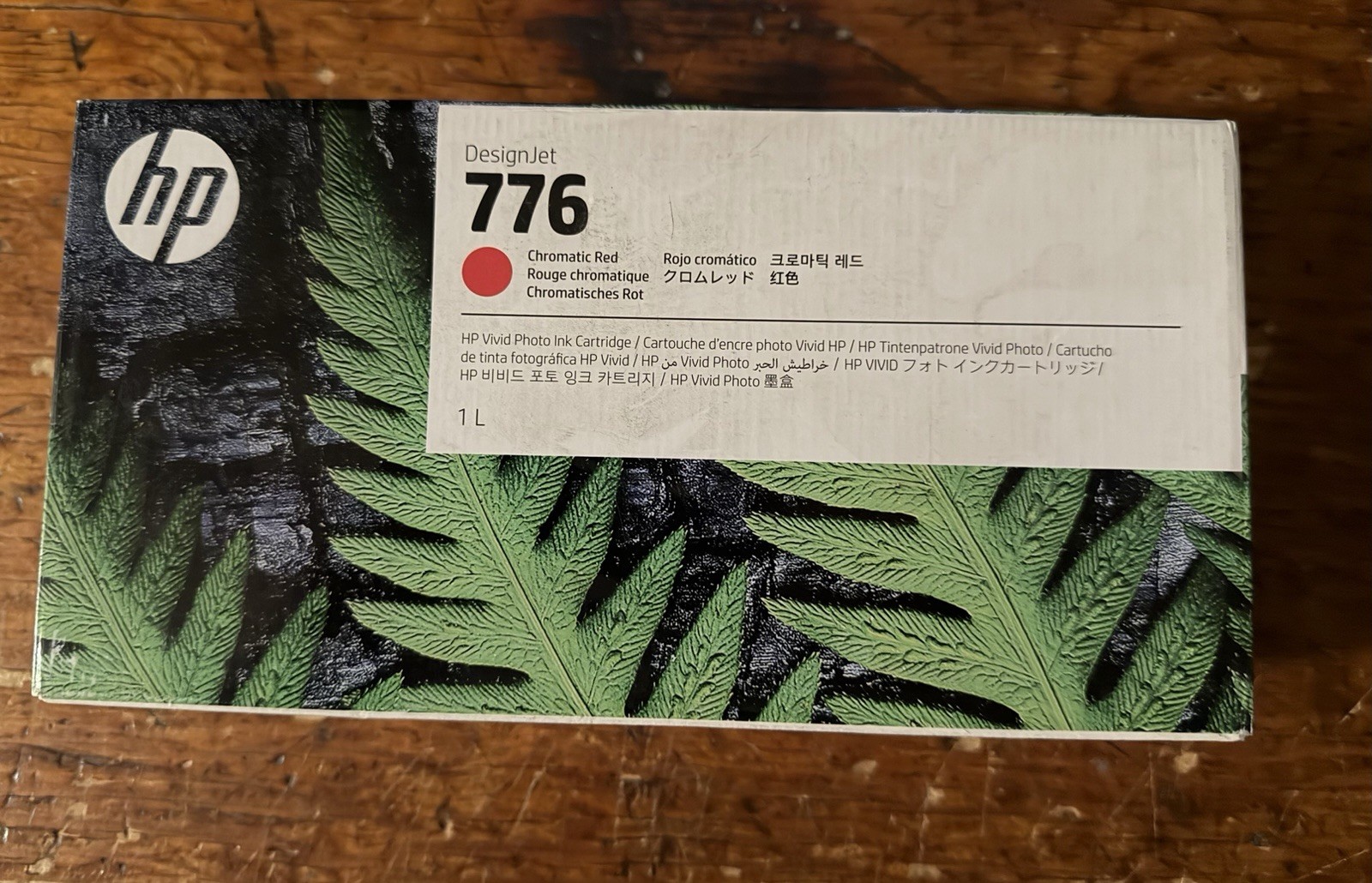 HP 776 1XB10A Chromatic Red ink Cartridge 1L – NEW GENUINE! EXPIRED 2022-2023