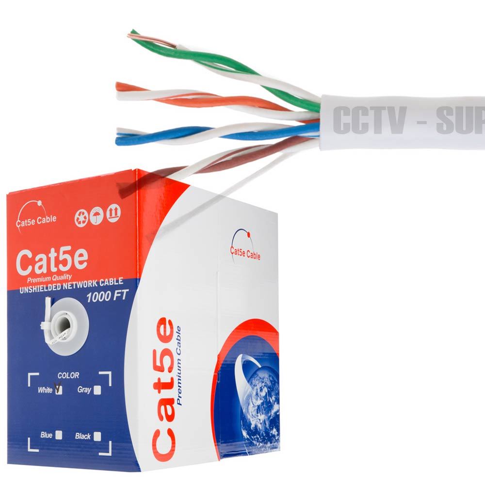 500ft/1000ft CAT5e/CAT6 Ethernet Cable Professional Network UTP CCA High Speed