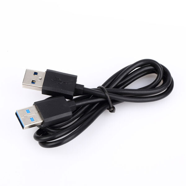 USB 3.0 A Male to A Male Cable Data Transfer Super Speed Power Charger Metal lot