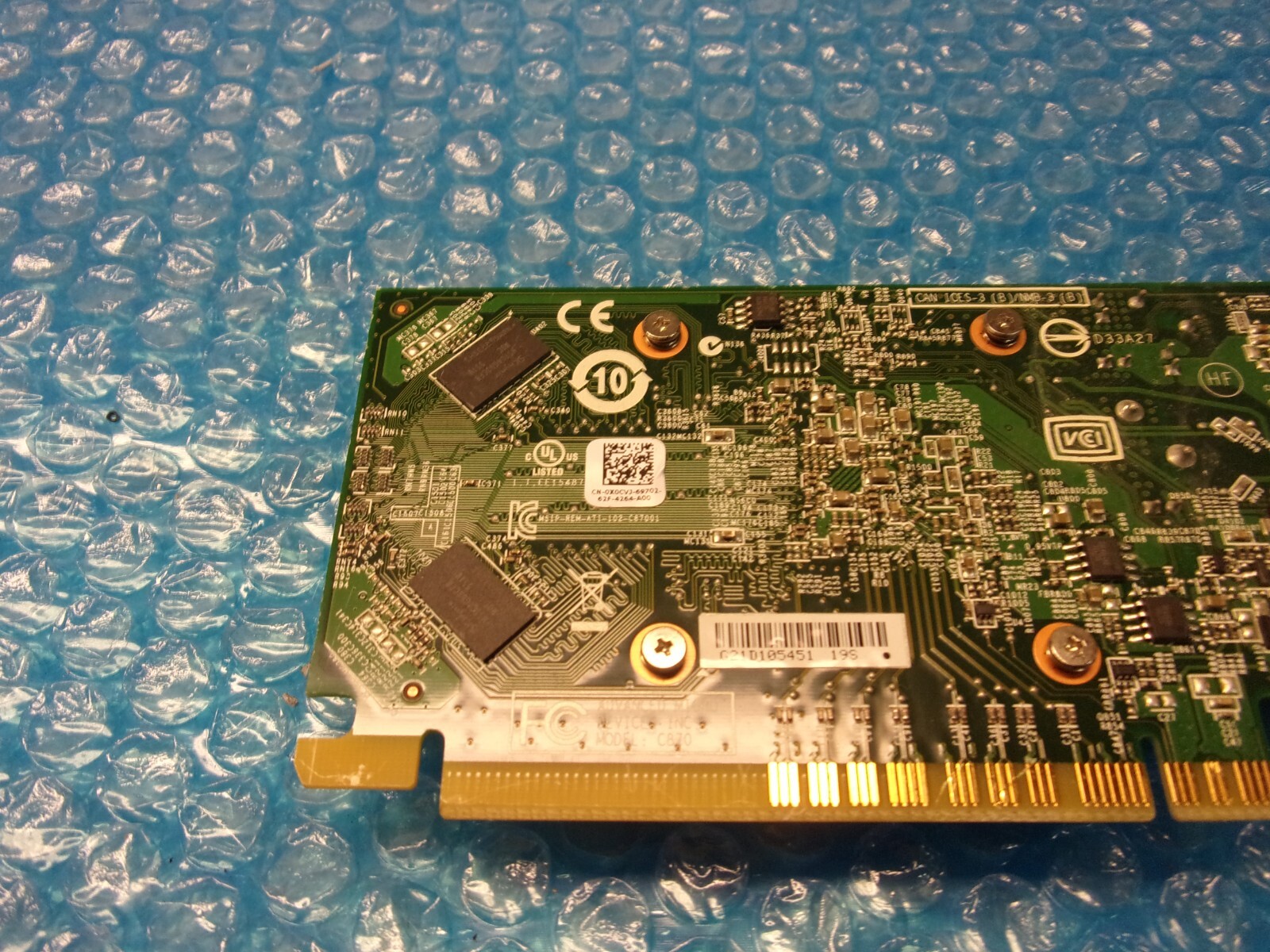 Dell AMD Radeon R5 340X 2GB 0X0CVJ PCI-Express DVI DisplayPort Video Graphics