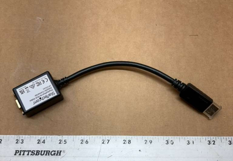 StarTech DP2VGA2 DisplayPort to VGA Video Adapter Converter DP Male to VGA