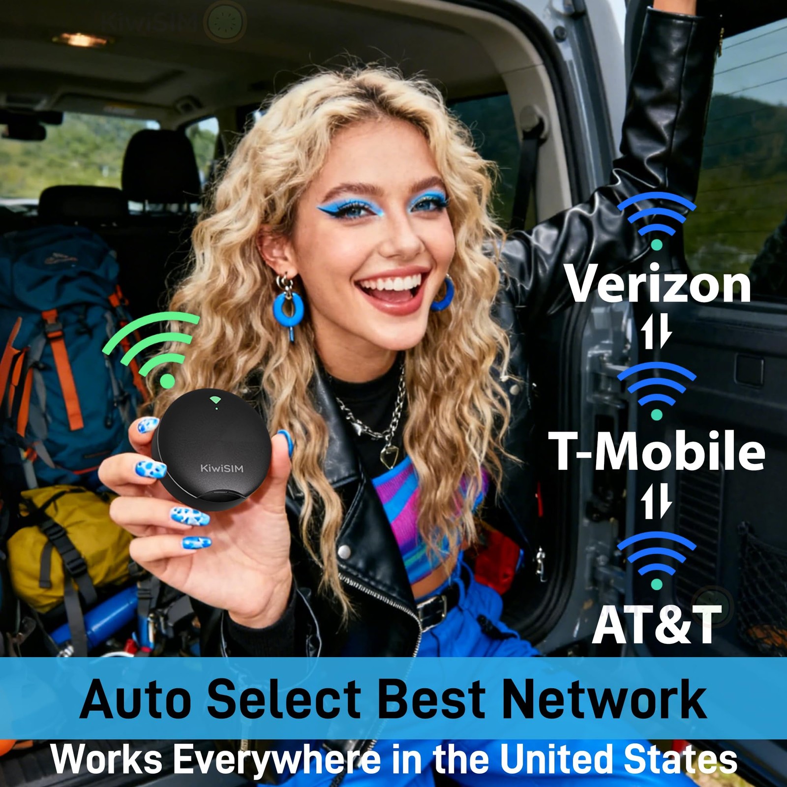 UFO Mobile Hotspot with Data 10GB-30Days, Portable Pocket WiFi 6 & 4G LTE Hot…