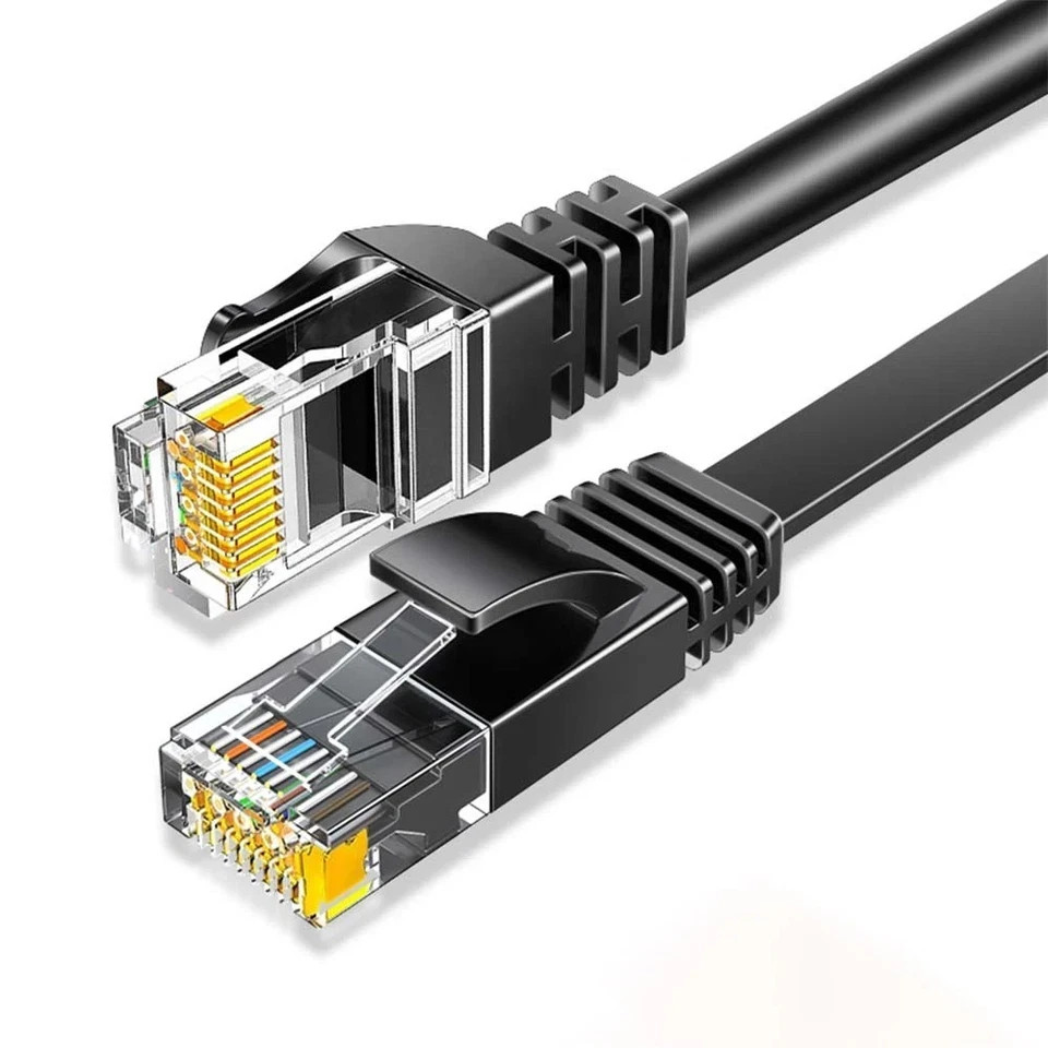 Cat6 Ethernet Cable RJ45 LAN Network Patch Lead for Router Modem PC PS4 PS5