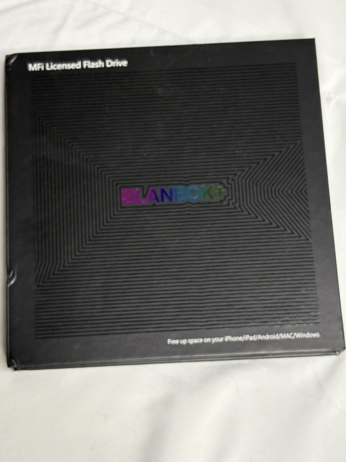 Blanbok+ MFI Licensed Flash Drive 128 MB Storage Capacity New In Box