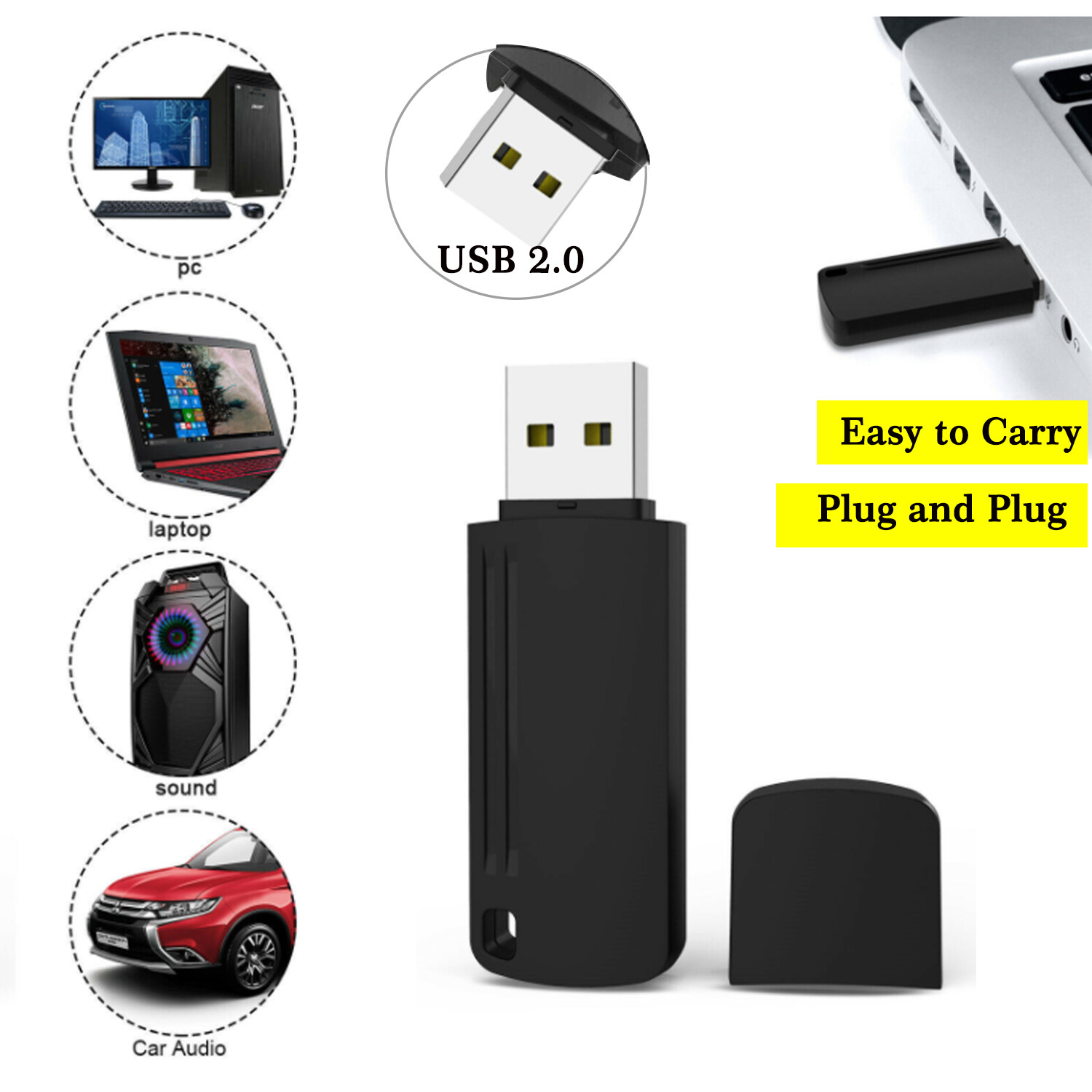 1-100PCS USB 3.0 Flash Drive Storage U Disk Memory Stick Data Thumb Pendrive LOT