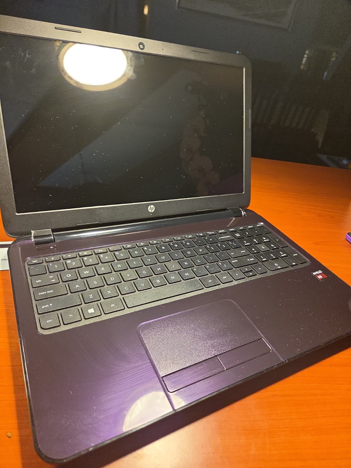 HP Laptop Model RTL8188EE Tested And Working Purple With Adapter