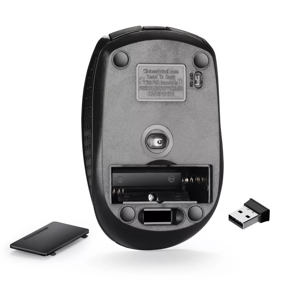 2.4GHz Wireless Optical Mouse Mice & USB Receiver For PC Laptop Computer DPI USA