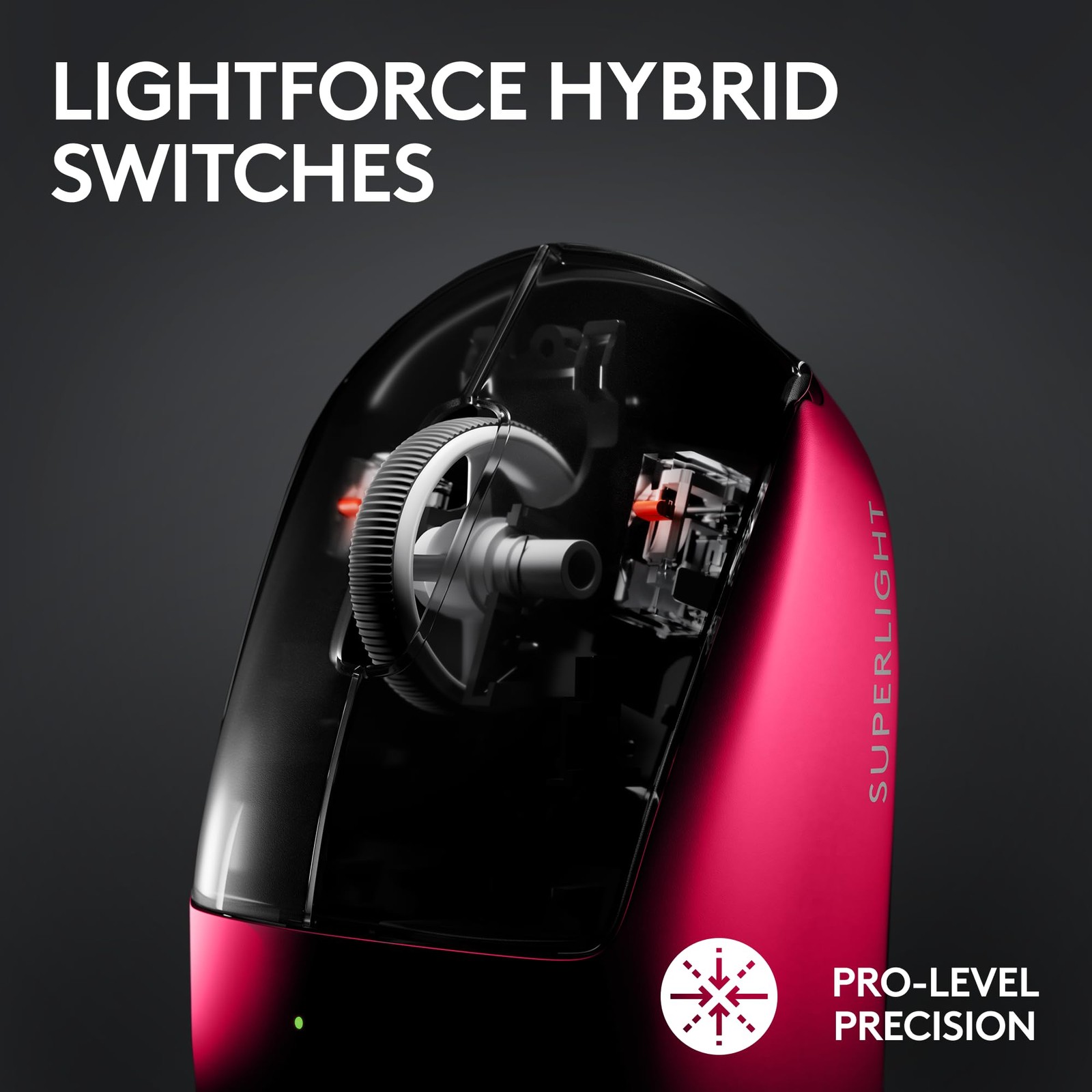 Logitech – G PRO X SUPERLIGHT 2 LIGHTSPEED Lightweight Wireless Optical Gaming