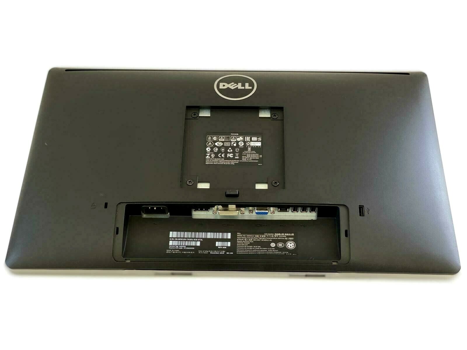 Dell P2214H P2214HB 22 inch LED Widescreen Monitor 1920×1080 VGA DVI Displayport