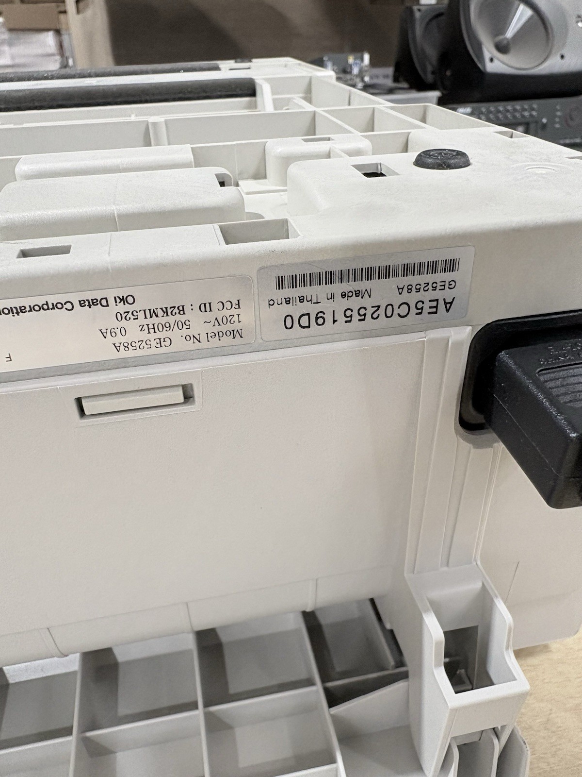 Okidata Microline 520 GE5258A 9 Pin Printer + Power Cord