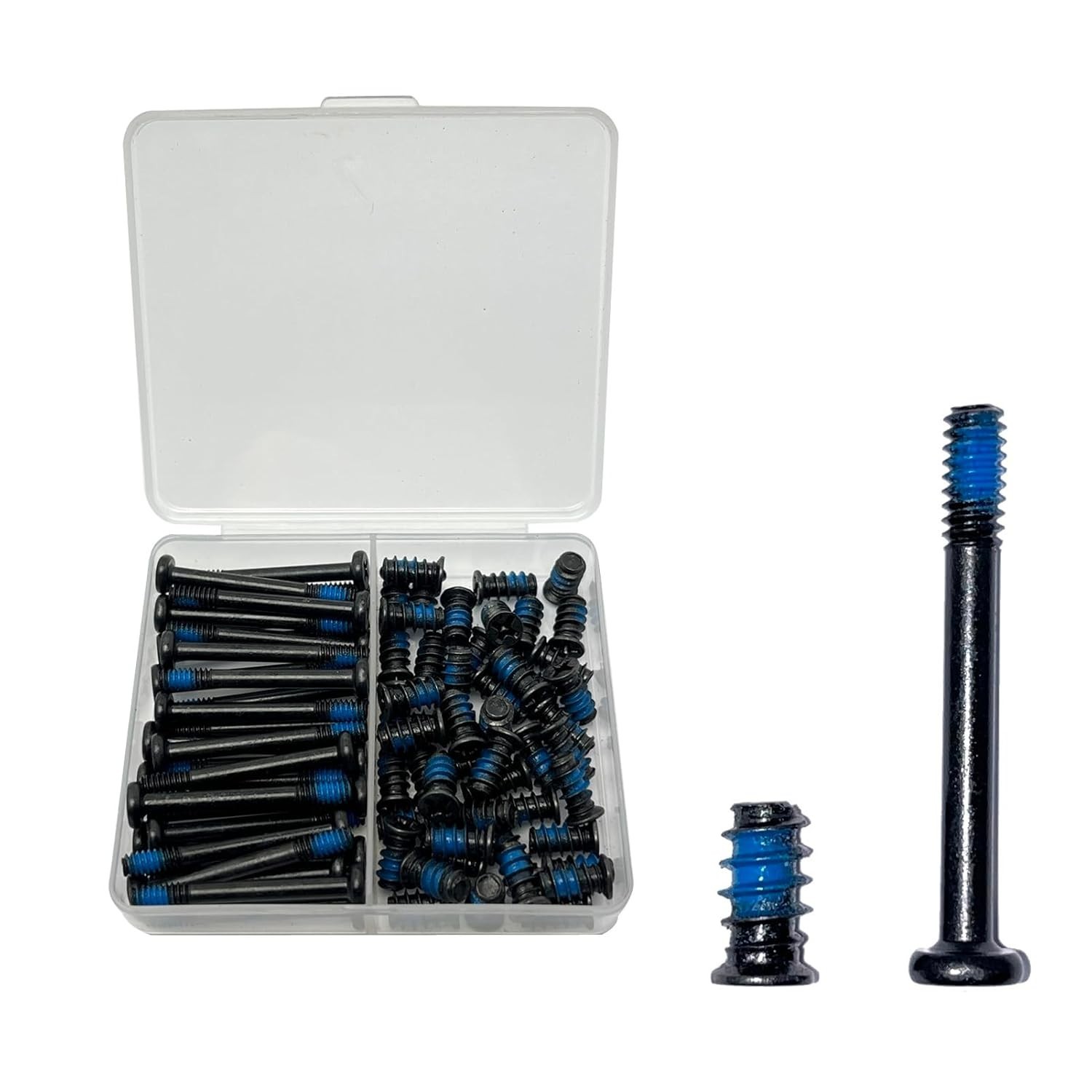 Case Fan Screws AIO Cooler Fan Screws Nylon Self Locking Screws 30mm