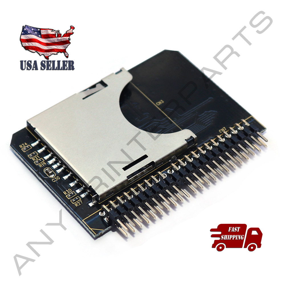 Sonilco SD SDXC MMC Memory Card Adapter to IDE 2.5″ 44 Pin Male Converter