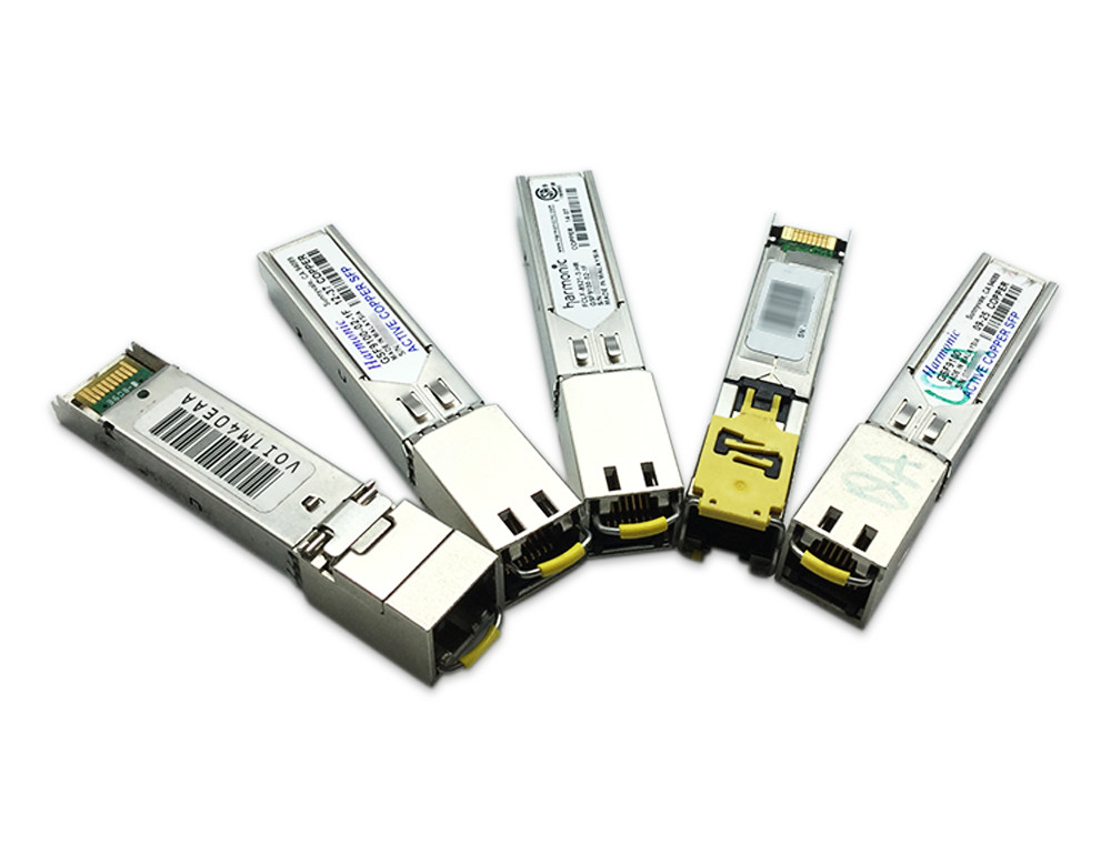 2x Multipack of 5 SFP 1Gbps RJ45 Copper 1000BASE-T Optic 100m Transceiver Module