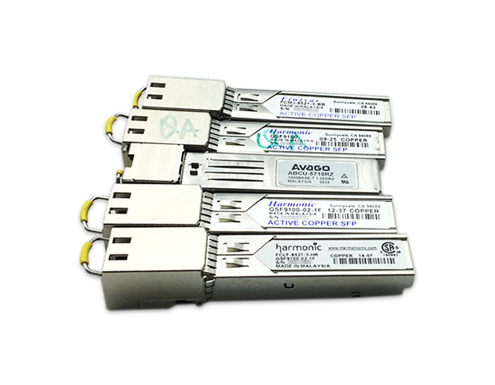 2x Multipack of 5 SFP 1Gbps RJ45 Copper 1000BASE-T Optic 100m Transceiver Module