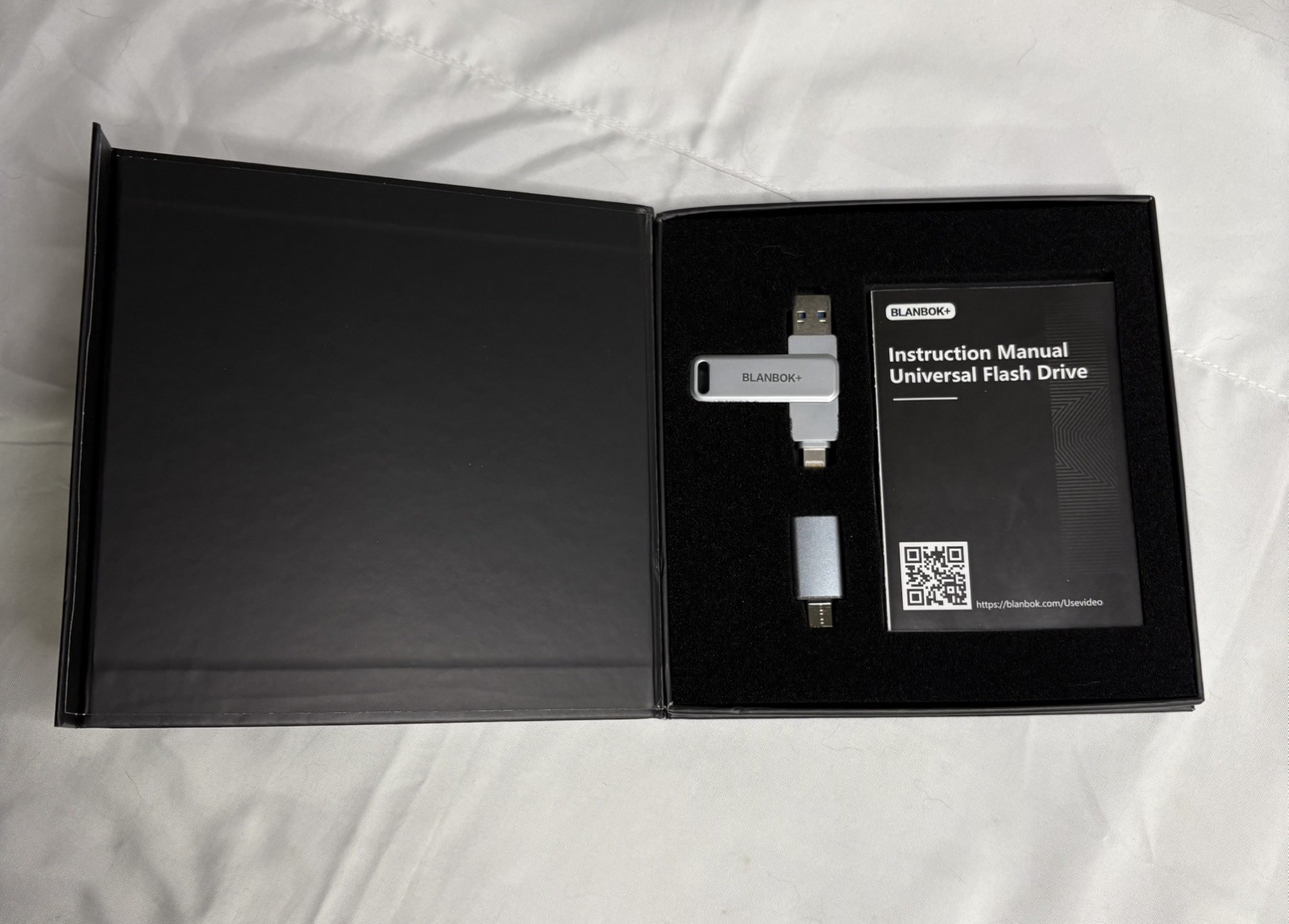 Blanbok+ MFI Licensed Flash Drive 128 MB Storage Capacity New In Box