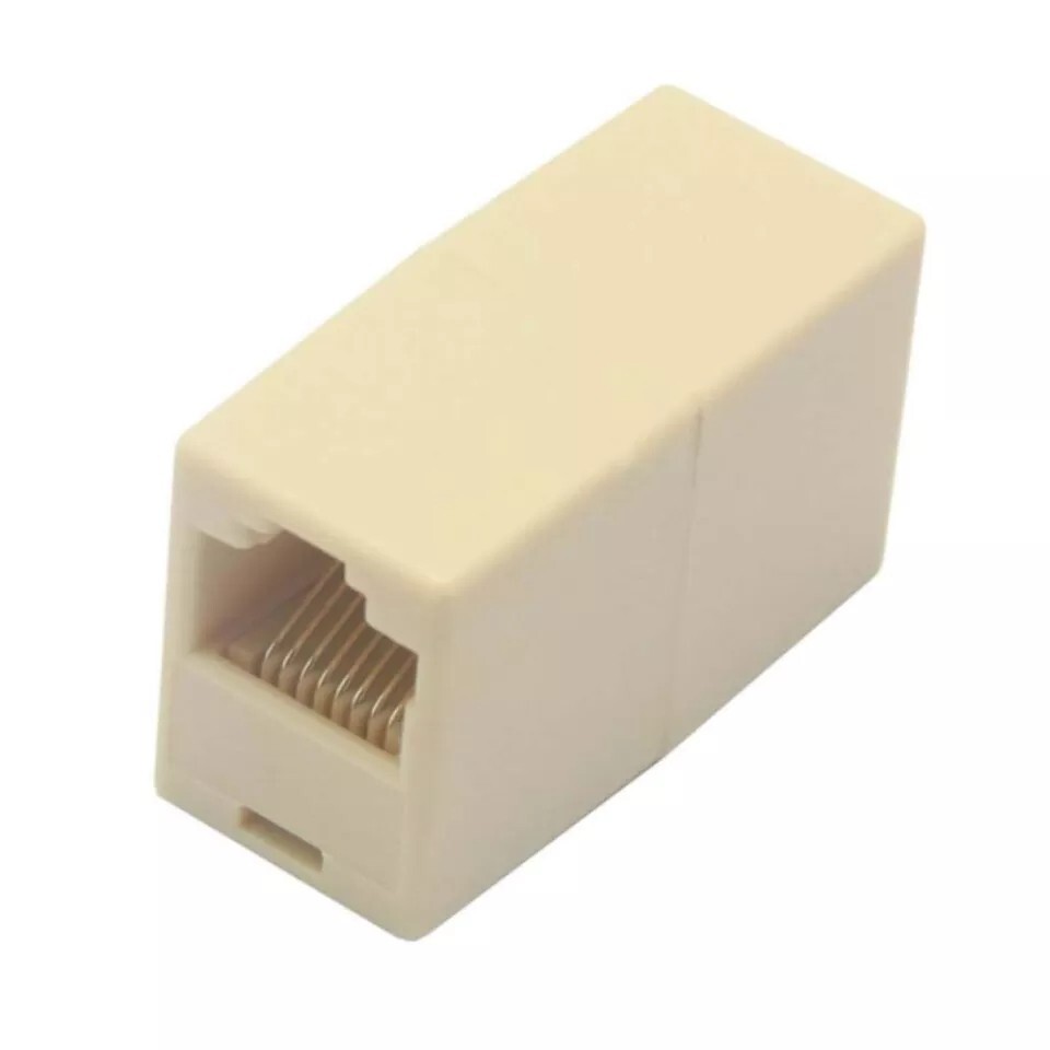 RJ45 Powerline Network Adapters CAT6 CAT5 Cable Female Splitter Ethernet LAN