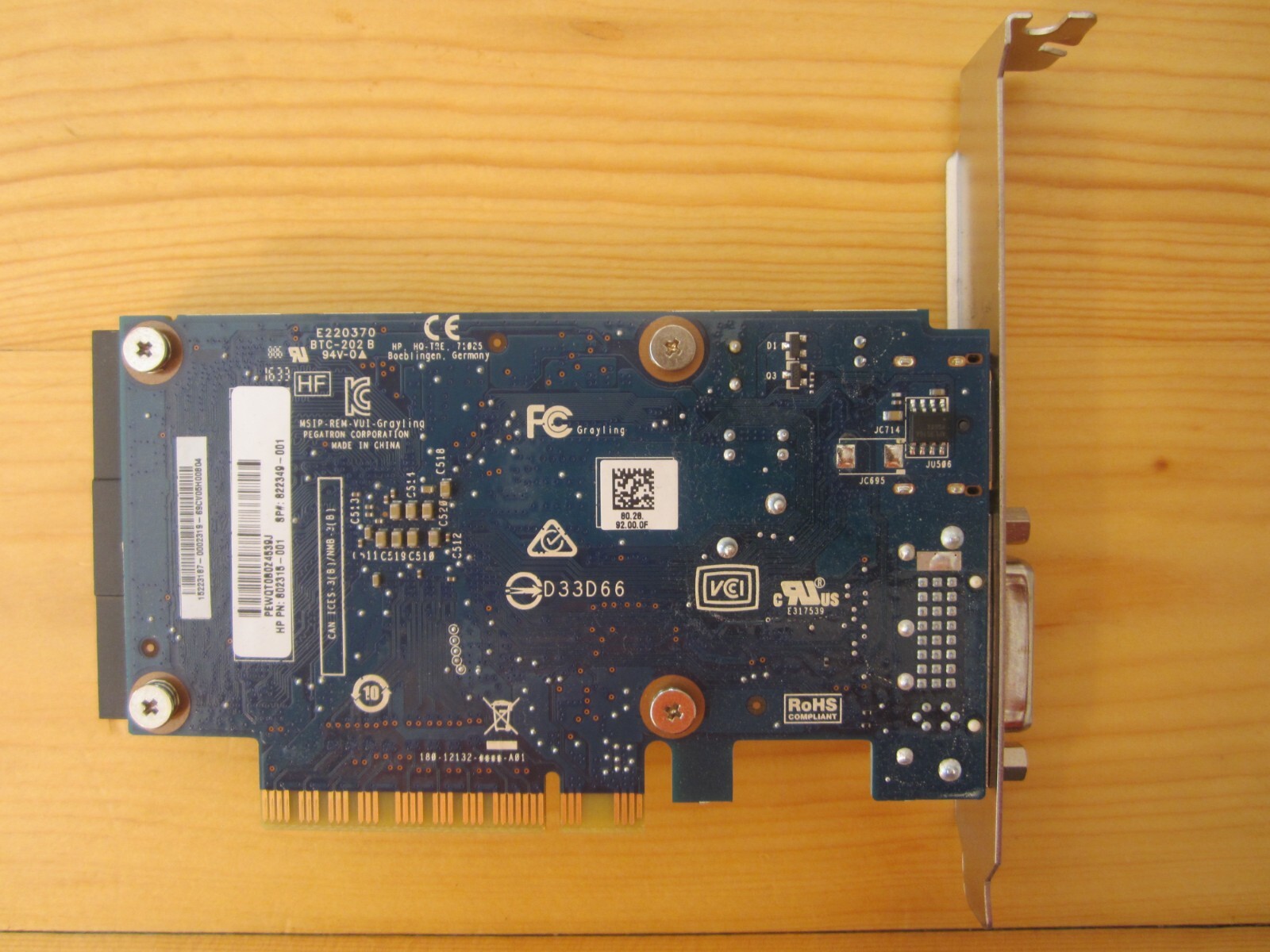 HP NVIDIA Geforce GT730 2GB DVI &DP Full height Video Card 802315-001
