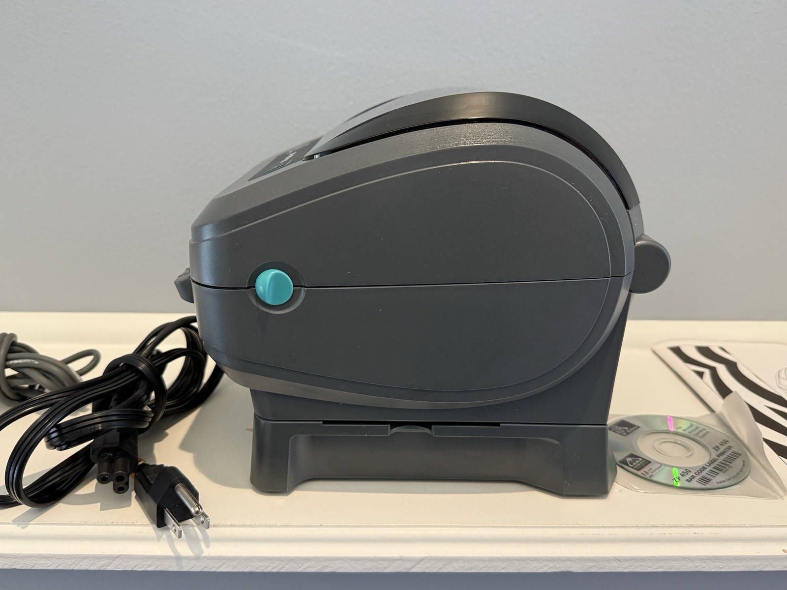 Zebra ZP 450 CTP Thermal Barcode Label Printer In Excellent Condition