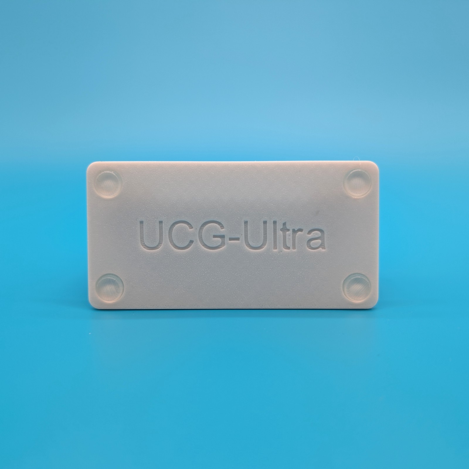 UniFi Cloud Gateway Ultra – Desk Stand with Silicone Feet – Black or White PETG