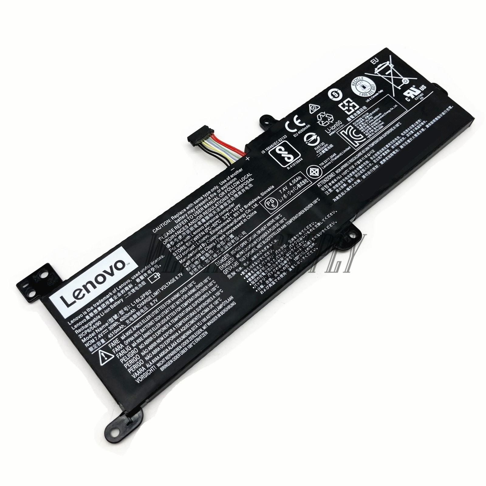 OEM Battery For Lenovo Ideapad 320 L16L2PB2 L16M2PB1 L16S2PB2 L16C2PB2 L16L2PB1