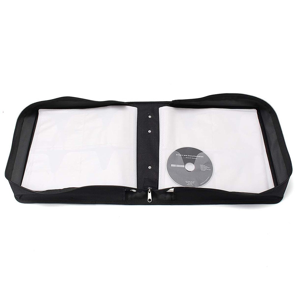400/520 Disc CD Storage Binder Case w/ Handle Large Capacity Portable Organizer