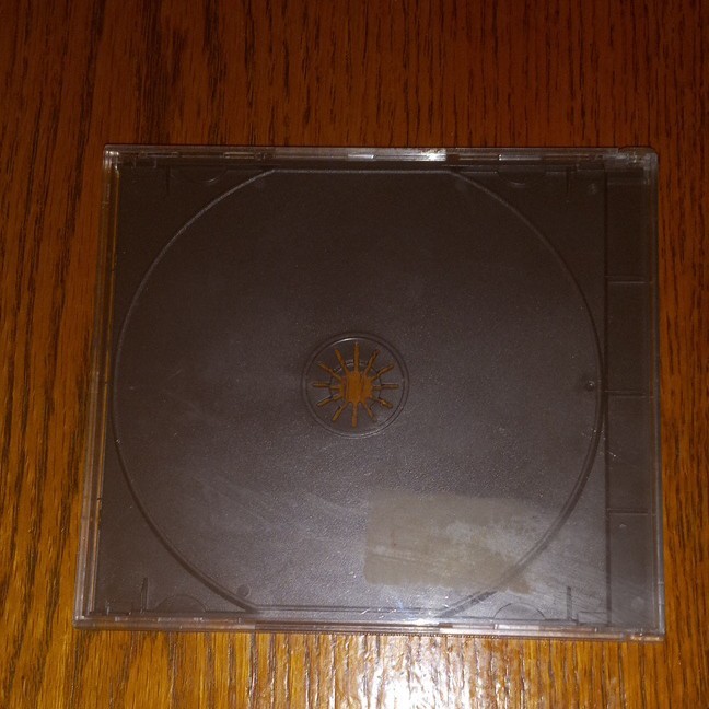 Clear Plastic Standard CD Jewel Case Single Disc Storage Case