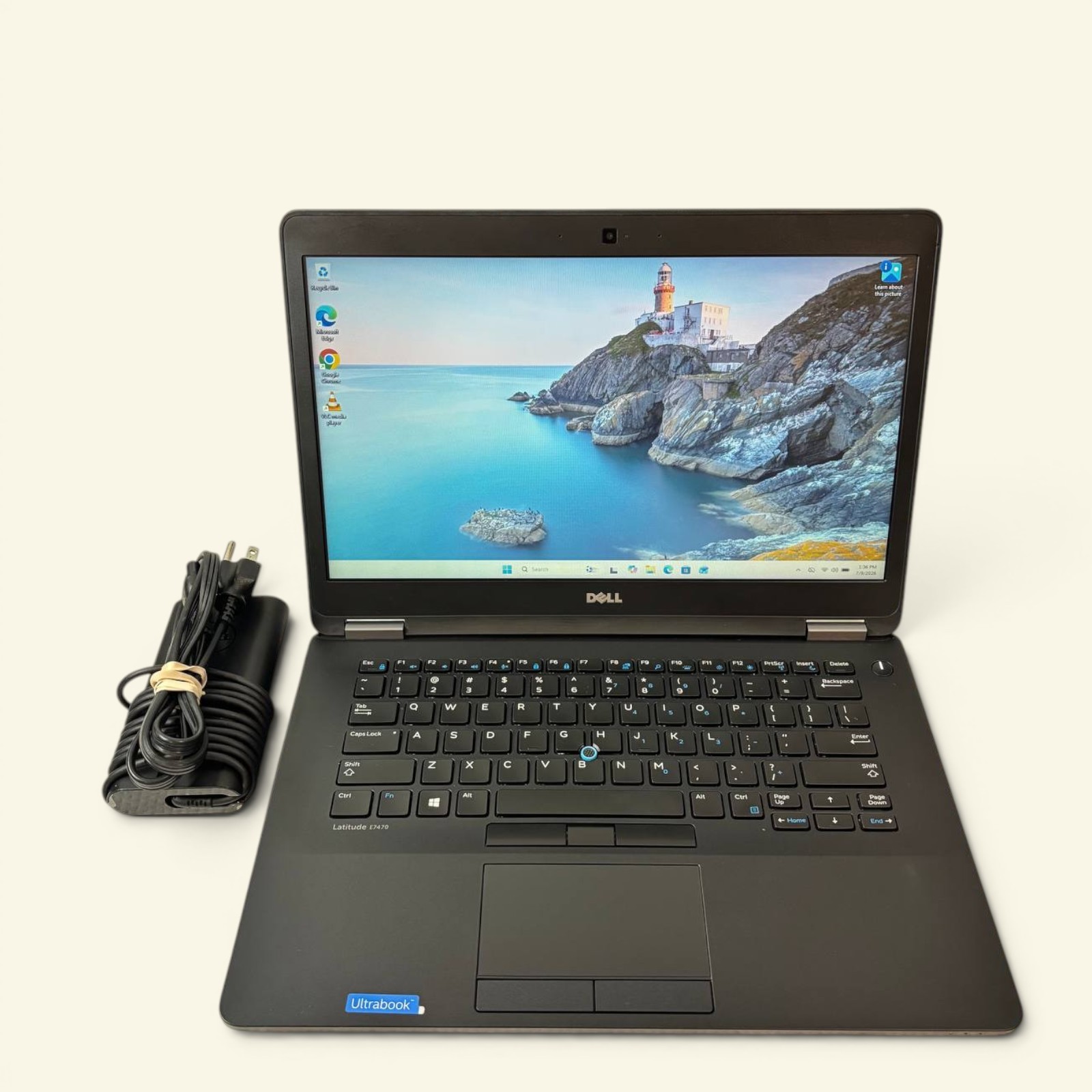 Dell Latitude E7470 I5-6300U 2.4GHz, 8GB RAM, 256GB NVme Win11 #145
