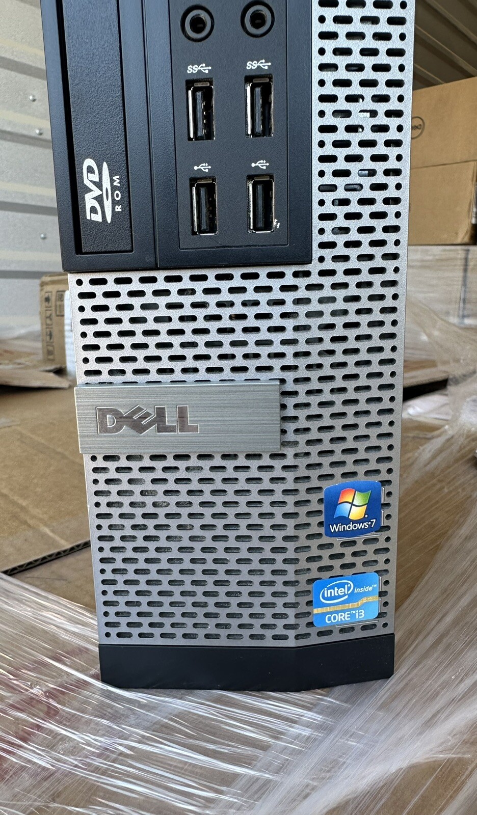 Dell Optiplex 7010 SFF 3.4 GHz i3-3240 4GB RAM NO HDD Windows 7 Pro COA