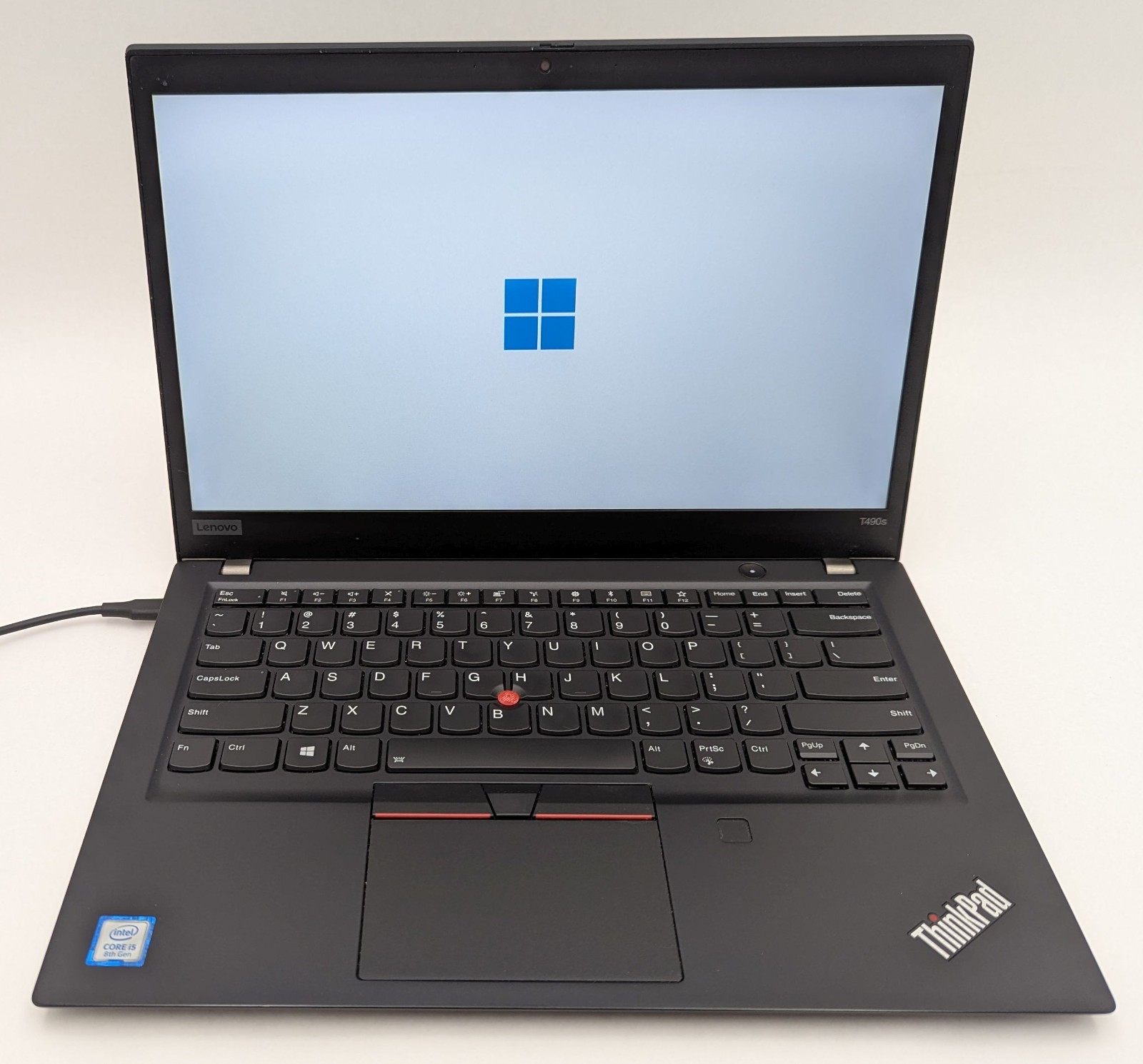 Lenovo ThinkPad T490s 14″ Laptop i5-8265U 1.60GHz 8GB RAM 256GB NVMe SSD Win 11