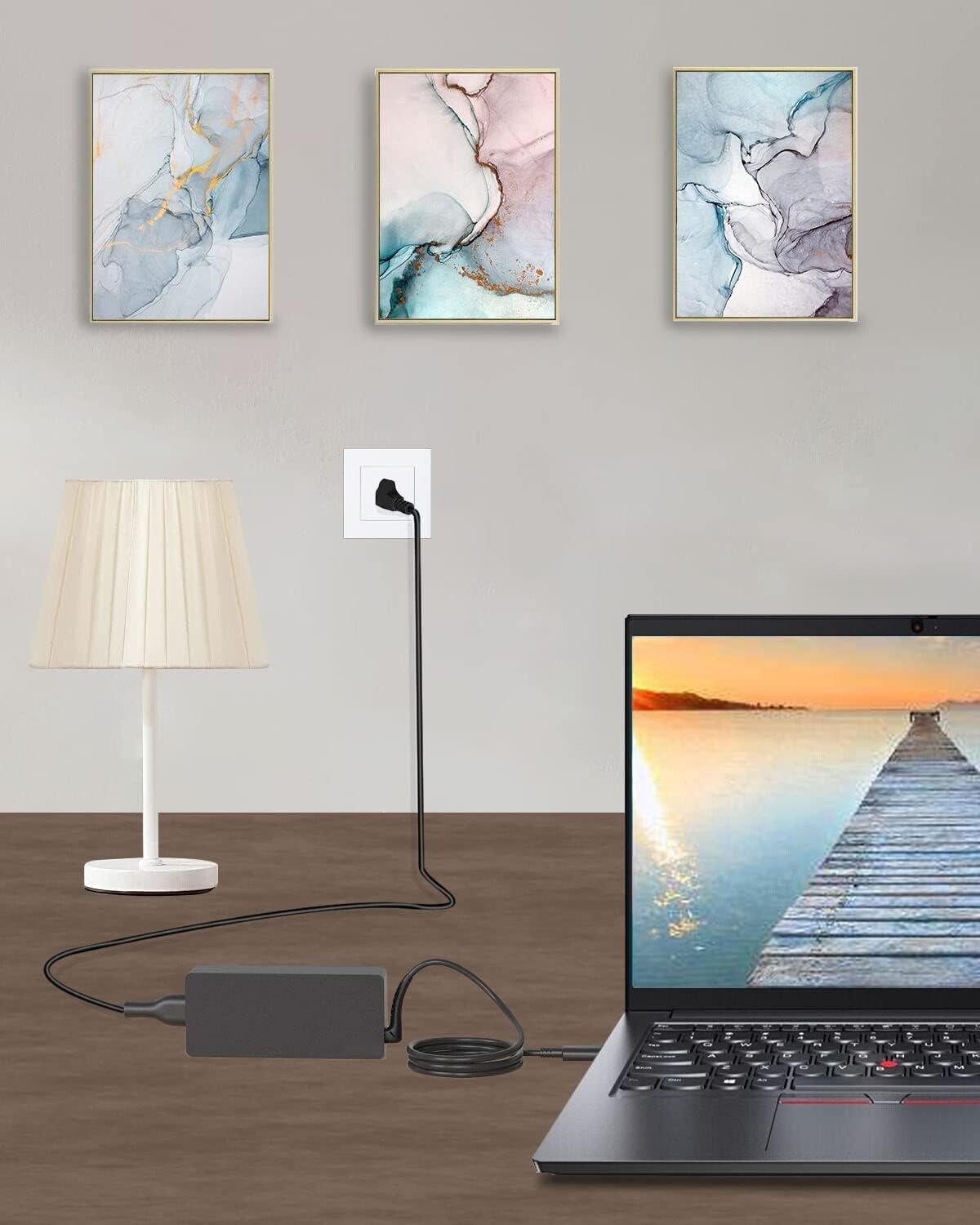 Replacement 65W USB C Charger for Lenovo ADLX65YLC3D ADLX65YCC2D & More