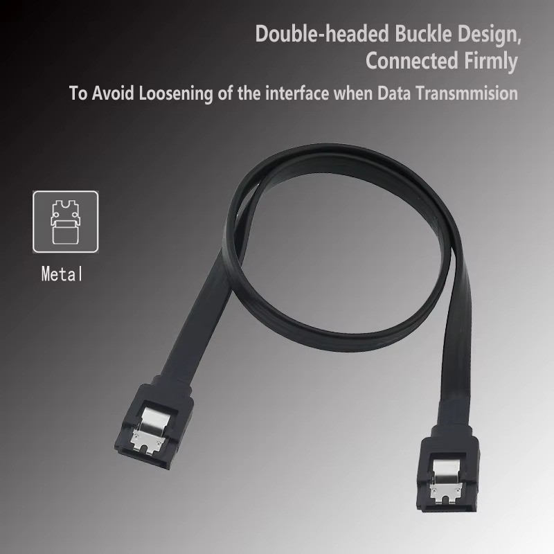 5pcs SATA Cable to Hard Disk Cable SSD adapter HDD Cable SATAIII Cable 90 Degree