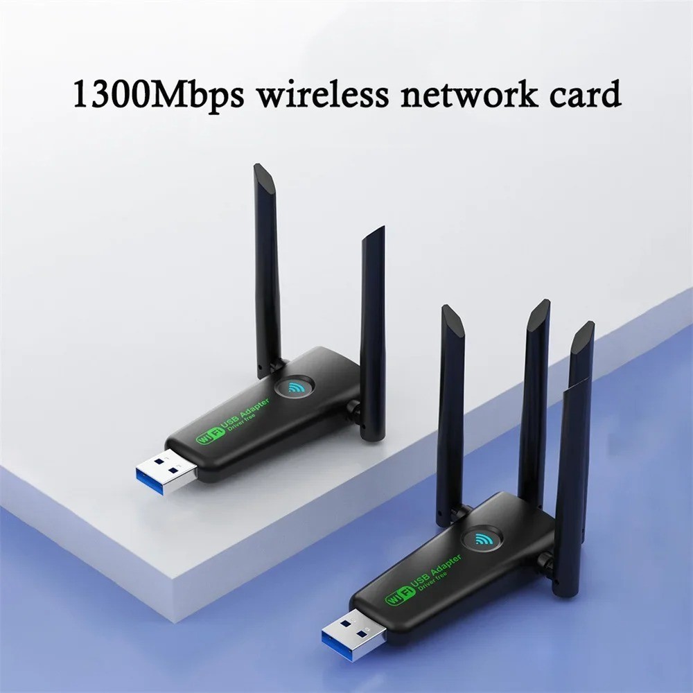 USB 3.0 Wireless WIFI Adapter 1300Mbps Long Range Dongle Dual Band Network lot