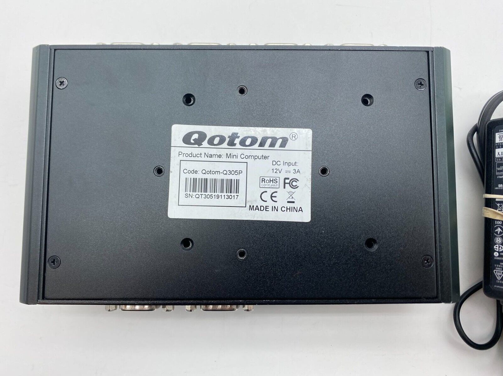Qotom Q305p 3205u 8GB 256GB SSD Mini PC COM Serial Port IPC POS Computer RS-232