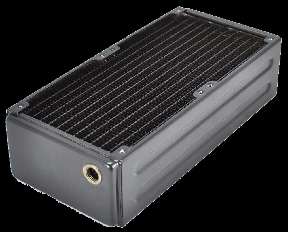 Coolgate X-Flow G2 Single 240mm Copper Plated Radiator CG-240G2X