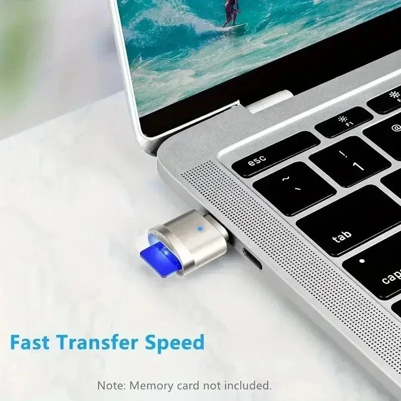 Type C To Micro SD TF Card Reader OTG USB Adapter Converter For Samsung Phone