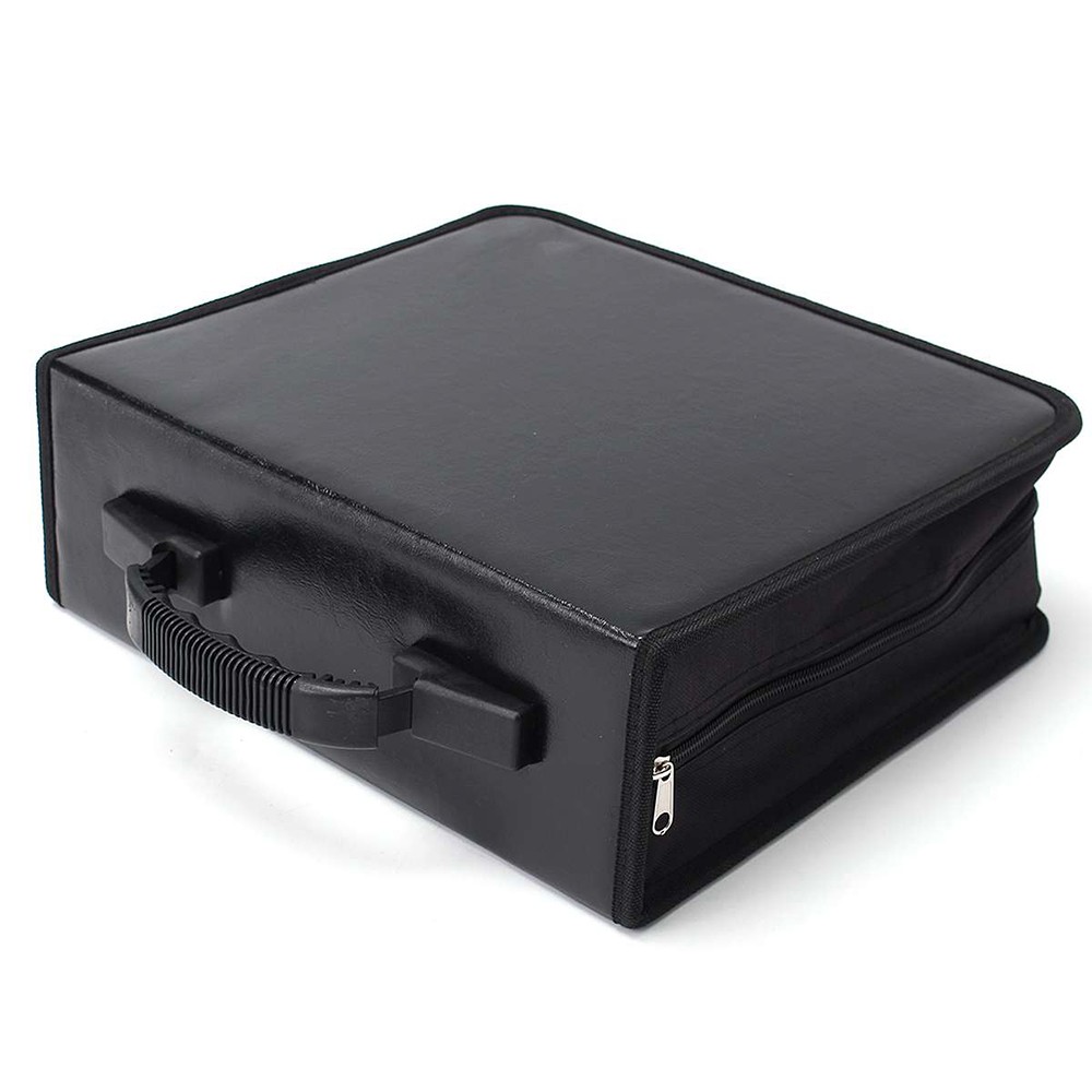 400/520 Disc CD Storage Binder Case w/ Handle Large Capacity Portable Organizer