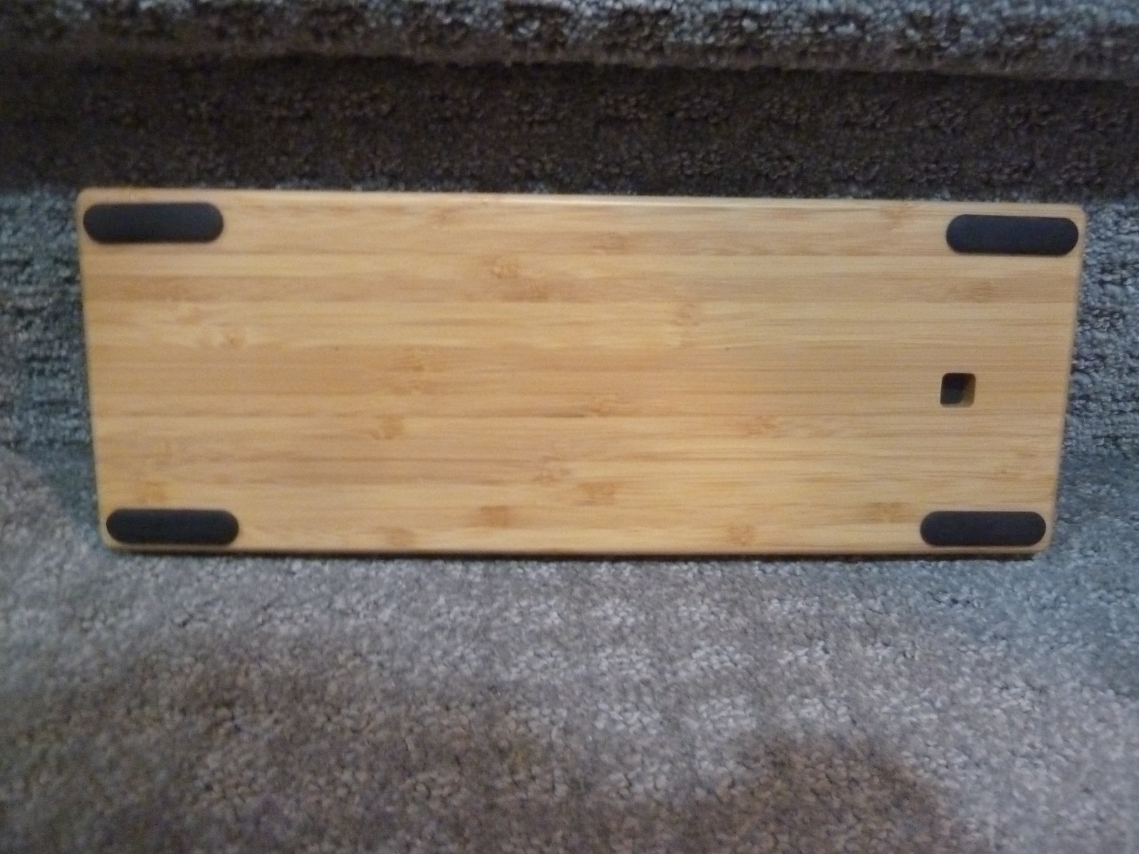 Custom Mechanical Keyboard w/ wooden case removable key caps switches 60% layout