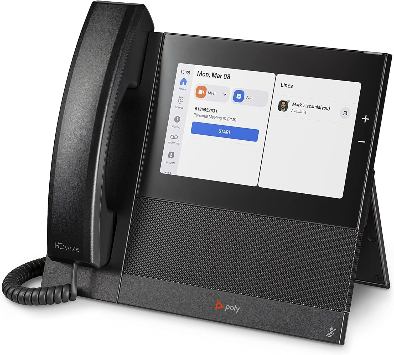 Polycom CCX 600 Business Media Phone Open SIP – Black