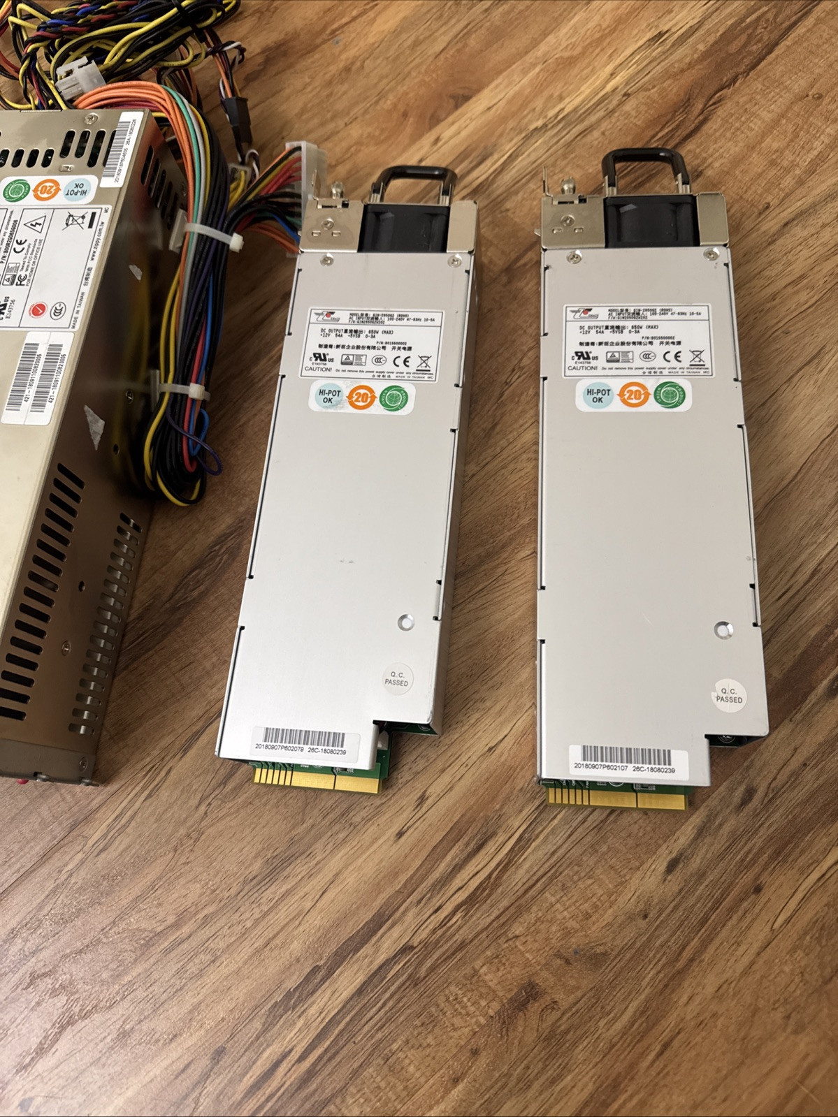 LOT OF 2 Zippy Emacs GIN-2650G2 server power supply