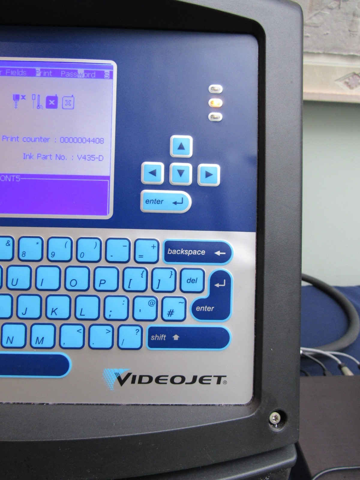 VideoJet 1520 Ink Jet Coding Machine W/ TubeWriter 360 30 Days Warranty
