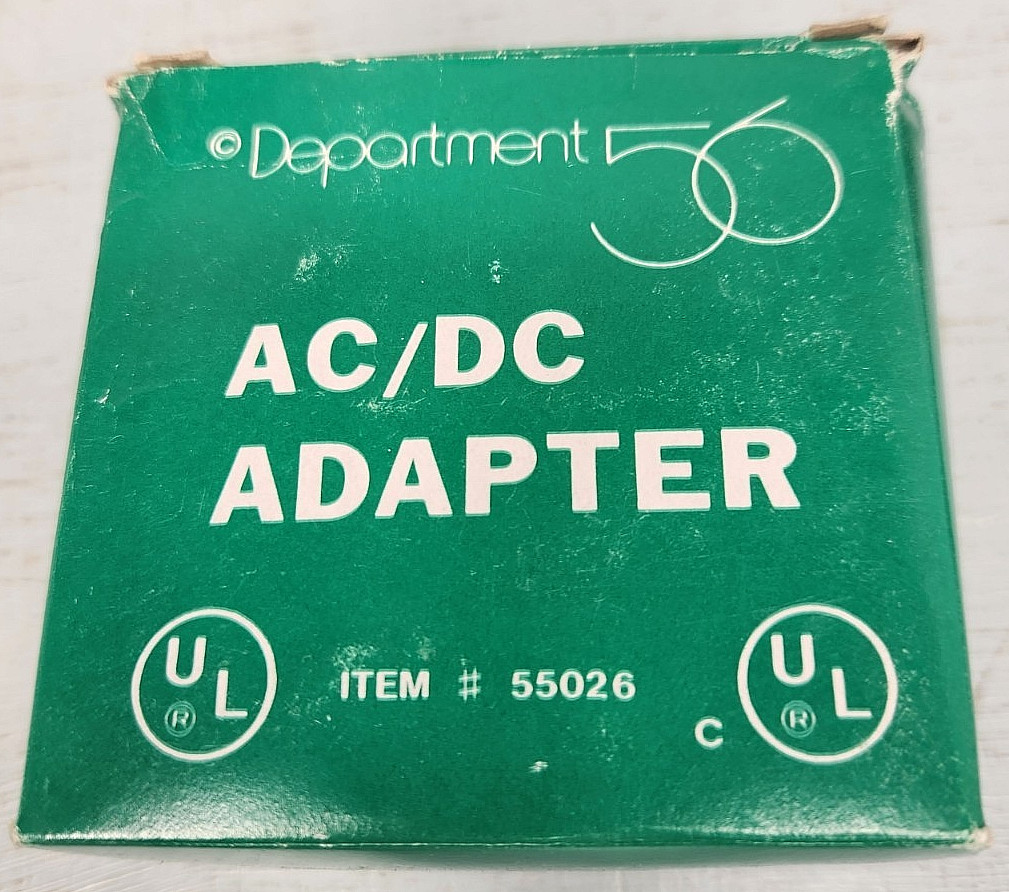 3 OUTPUT MODEL 5502-6 DEPT 56 Class 2 Transformer 12 VAC 500mA Power Supply 95