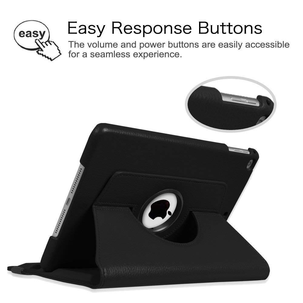 360 Rotating Stand Premium Leather Ultra Folio Case Smart Cover For Apple iPad