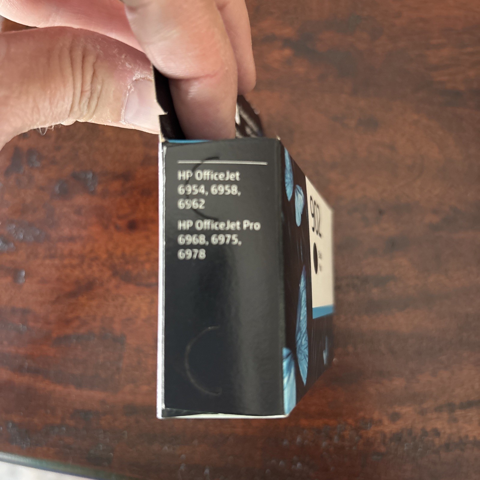 HP 902 Black Ink Cartridge. EXP 01/27. New Sealed Genuine product.