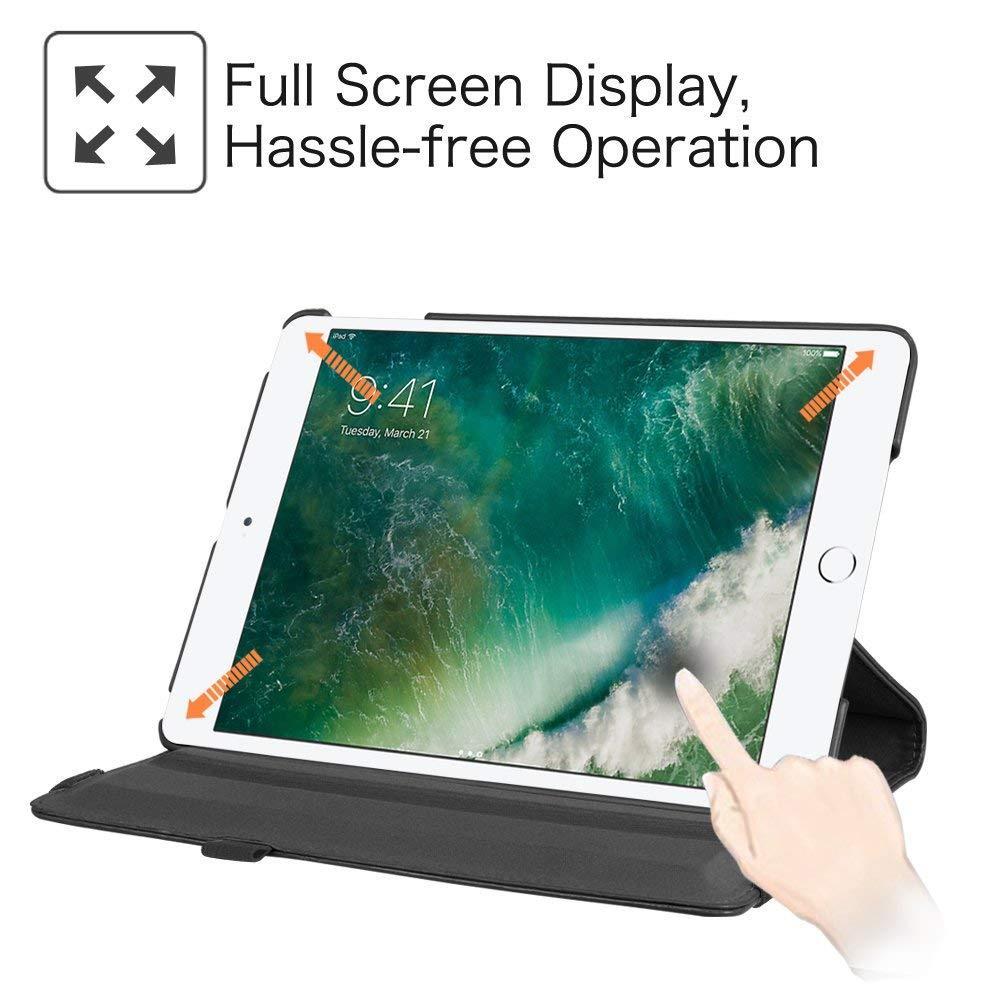 360 Rotating Stand Premium Leather Ultra Folio Case Smart Cover For Apple iPad