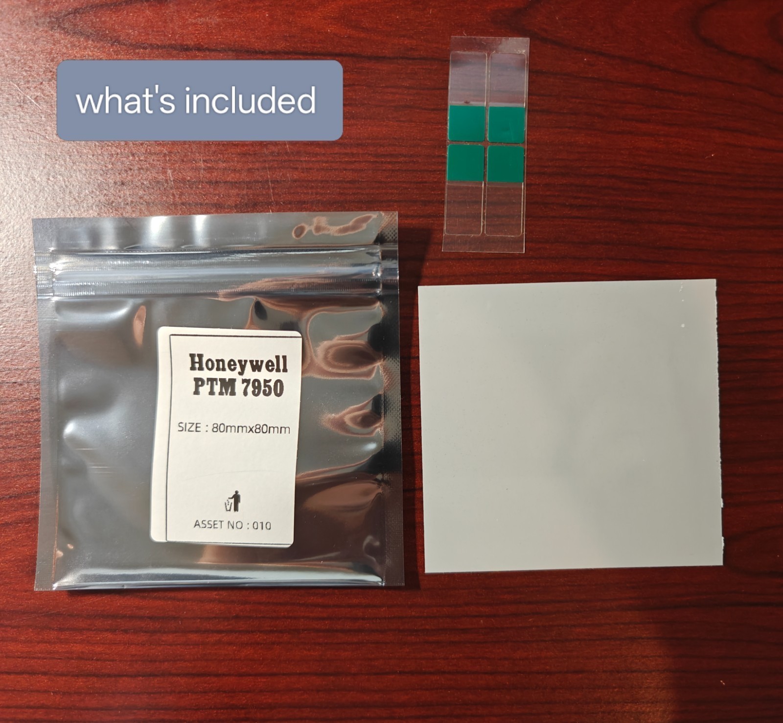 Honeywell PTM 7950 Phase Change Thermal Pad | 80mmx80mm