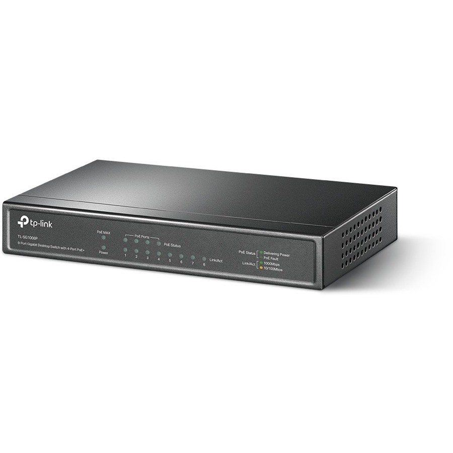 TP-LINK TL-SG1008P – 8 Port Gigabit PoE Switch – Limited Lifetime Protection