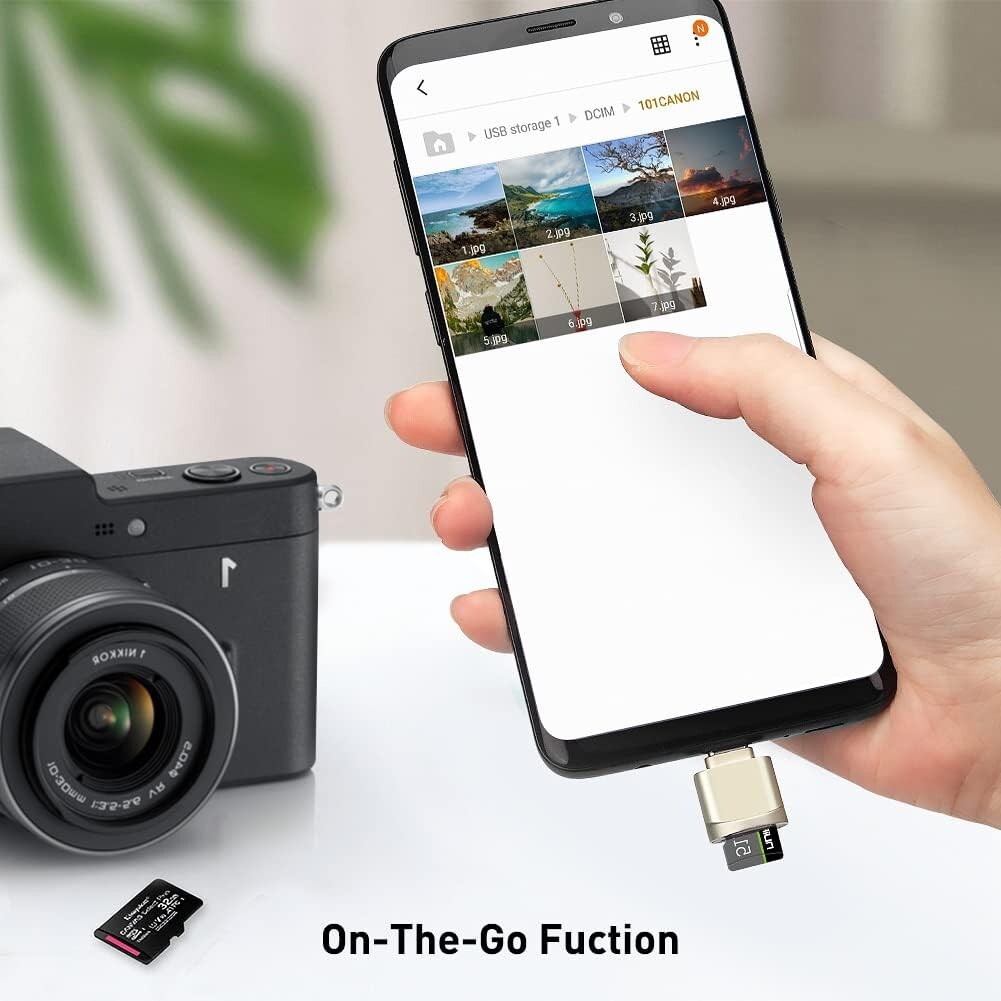 TypeC To Micro SD TF Card Reader OTG USB Adapter Converter For Phone Lot