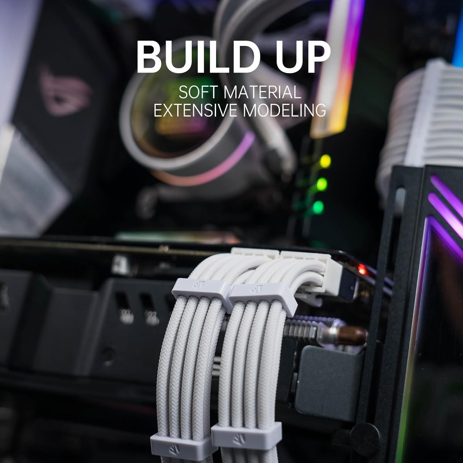16AWG Braided GPU Power Supply Cables with Comb Kit – Performance 30CM